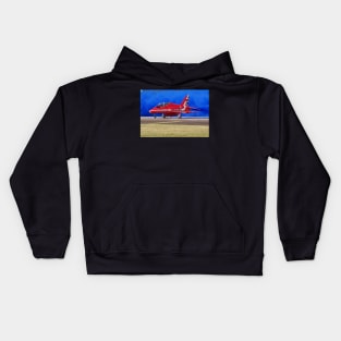 Red on Blue Kids Hoodie